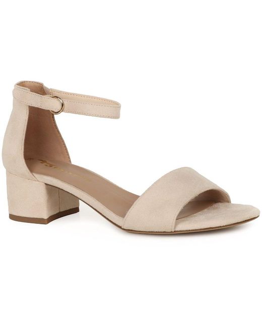 Tamaris Natural Gardenia Dress Sandals