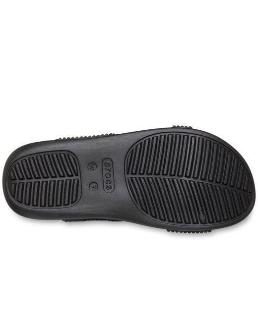 CROCSTM Black Getaway Strappy Sandals