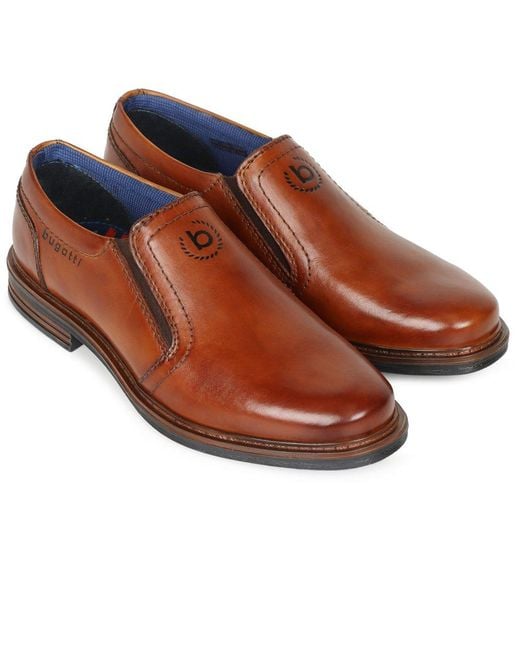 Bugatti Brown Rowan Loafers for men