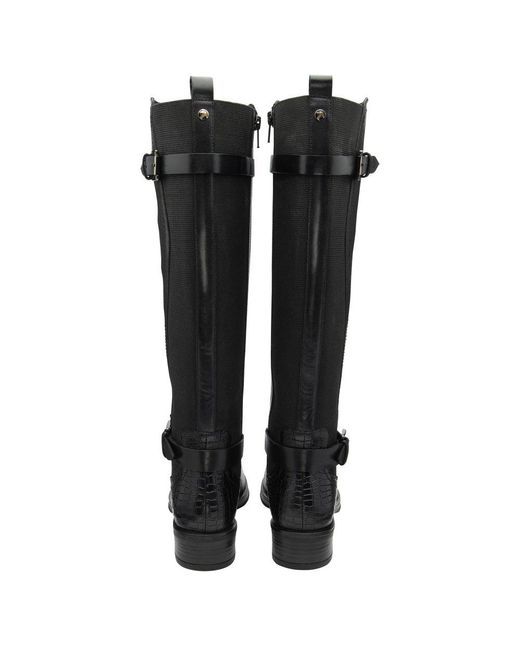 Ravel Black Eildon Knee High Boots