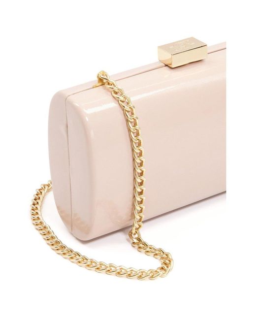 Dune blush sale clutch bag