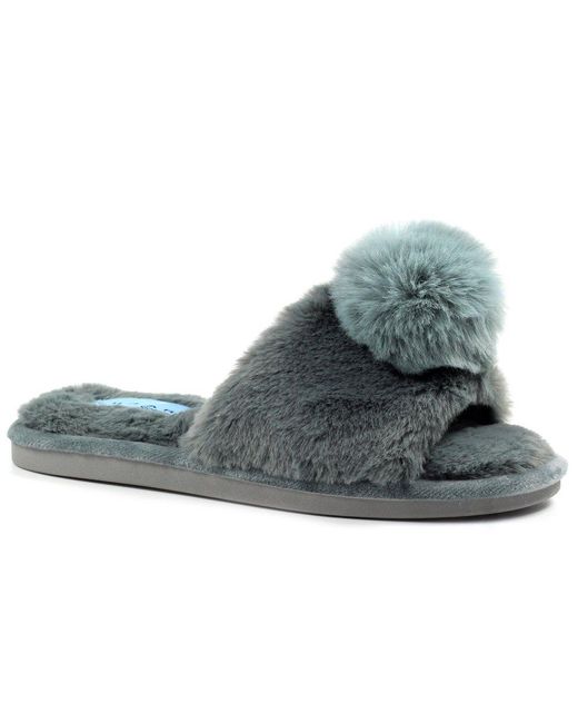 Lunar (GRS) Blue Cara Slippers