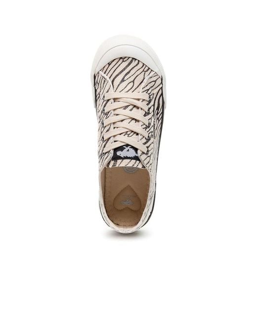 Rocket Dog White Jazzin Wales Trainers