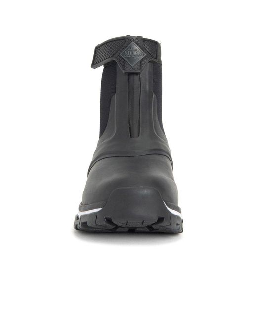 Muck Boot Black Apex Mid Zip Boots