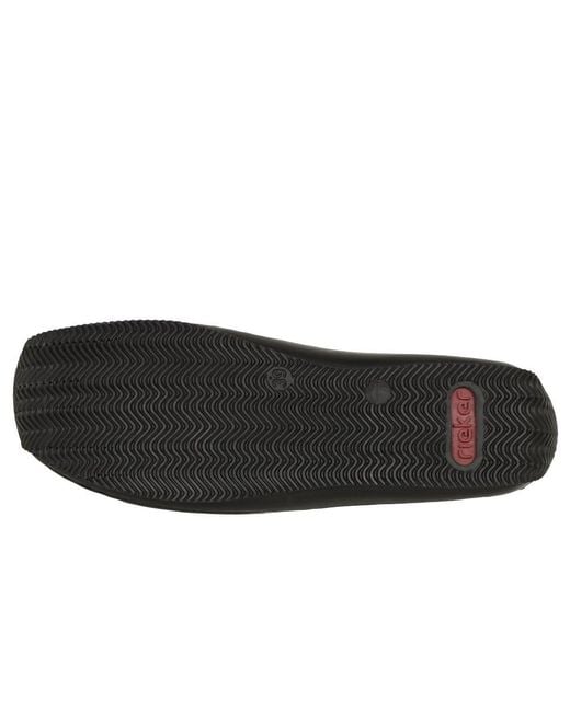 Rieker Black Century Shoes