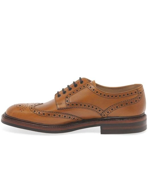 Loake Brown Loake Chester Brogue for men