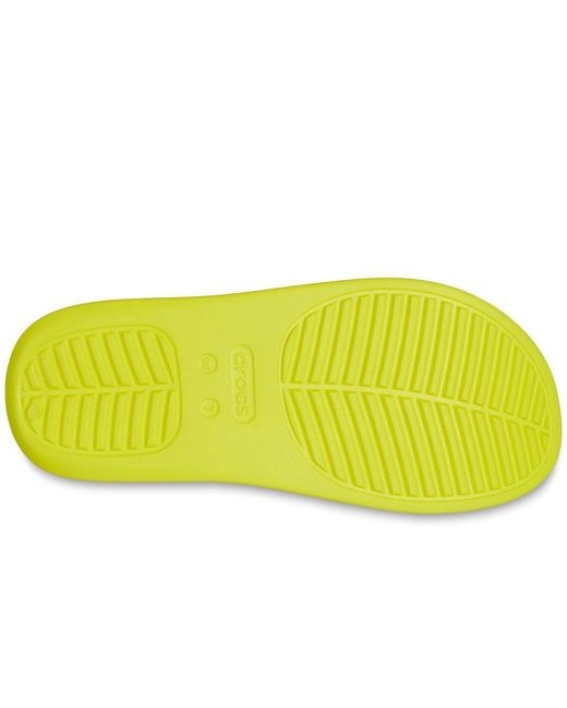 CROCSTM Yellow Getaway Platform Flip Sandals