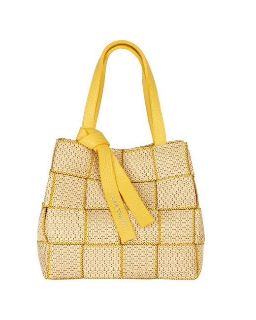 Alma Tonutti Yellow Chiara Grab Bag