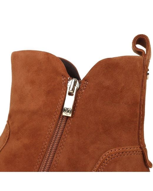 Caprice Brown Darcy Ankle Boots