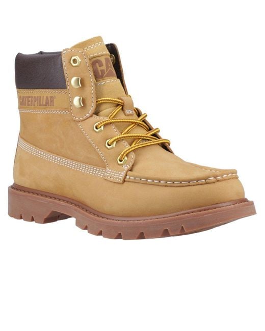 Caterpillar Brown Colorado Moc Toe Boots for men