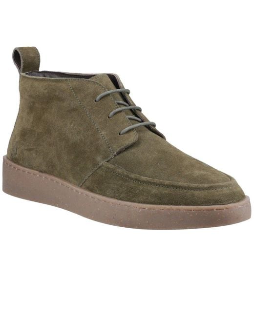Hush Puppies Green Rory Boots for men