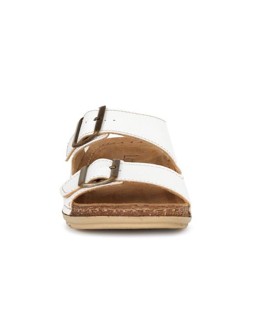 Lotus Brown Trento Sandals