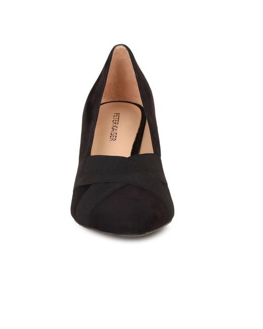 Peter Kaiser Black Pisa Court Shoes