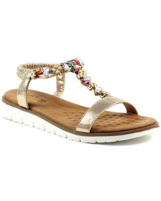 Lunar Metallic Tempo Sandals