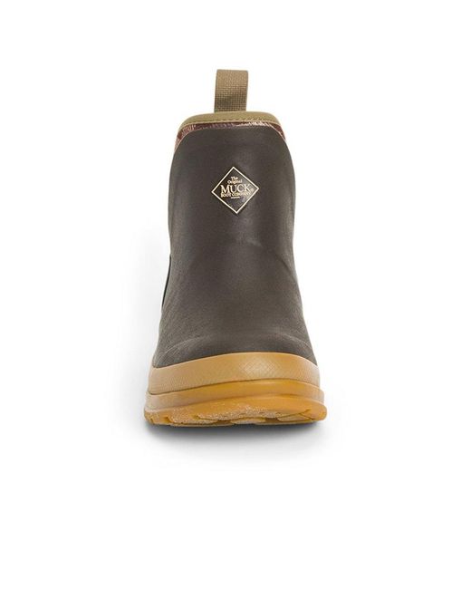 Muck Boot Brown Originals Ankle Wellingtons