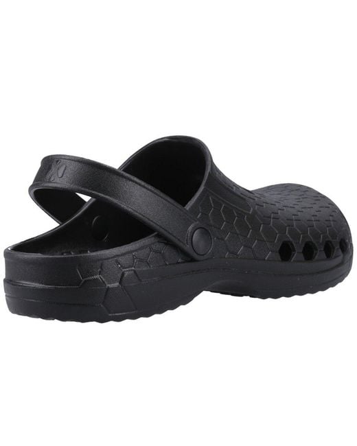 Cotswold Black Uley Clogs for men