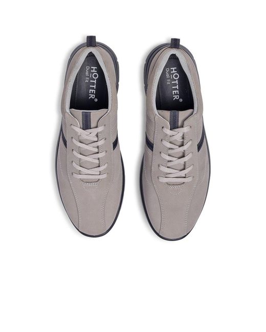 Hotter Gray Division Trainers for men