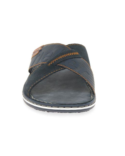 Rieker Multicolor Waves Sandals for men