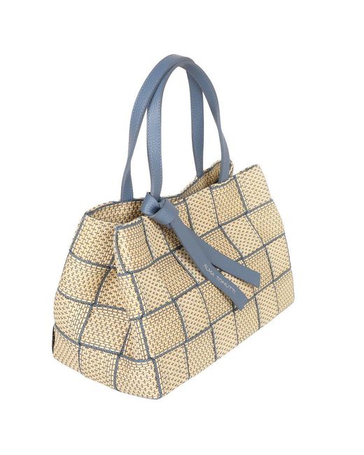 Alma Tonutti Blue Sofia Grab Bag