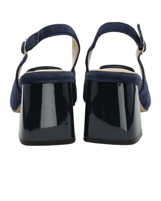 Lotus Blue Josefa Heeled Sandals