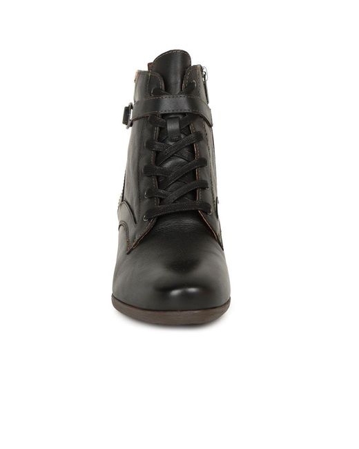 Pikolinos Black Murrey Ankle Boots