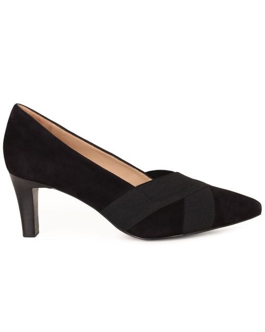Peter Kaiser Black Pisa Court Shoes