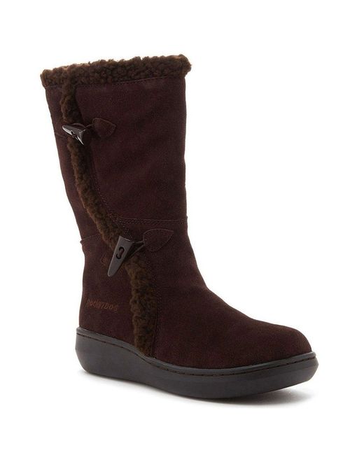Rocket Dog Brown Slope Calf Boots