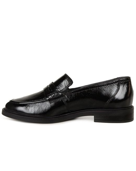 Paul Green Black Halle Penny Loafers