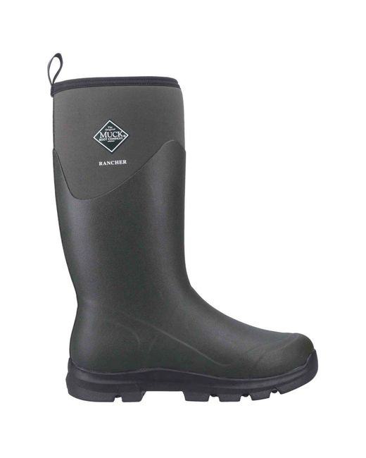 Muck Boot Gray Rancher Wellingtons for men