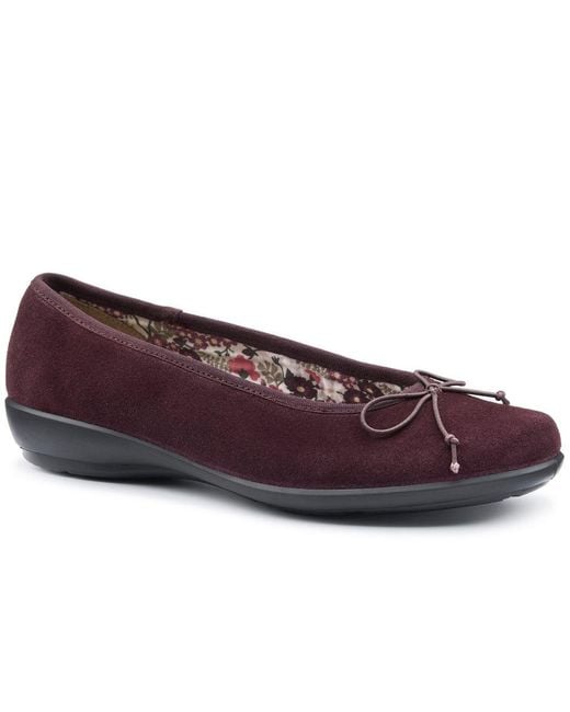 Hotter Purple Sweetie Slippers