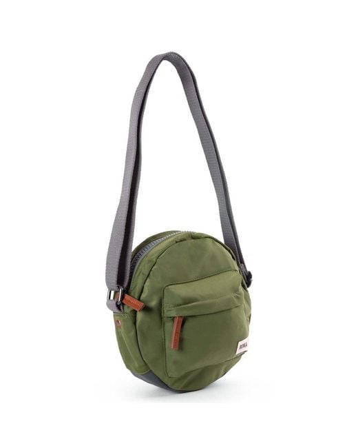 Roka Green Paddington B Small Messenger Bag