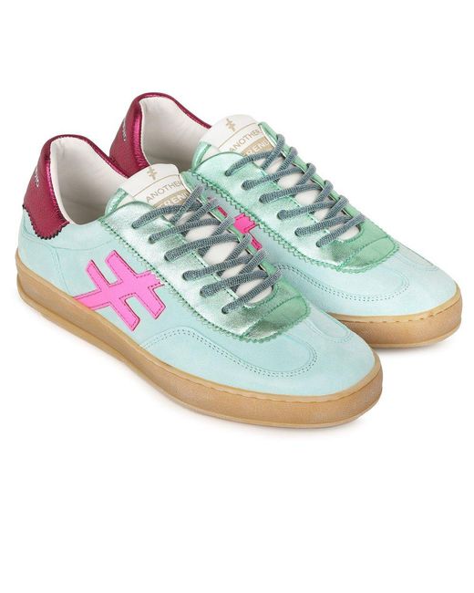 Another Trend Blue Iconic Ii Trainers Colour: Mint Sue/ Lea