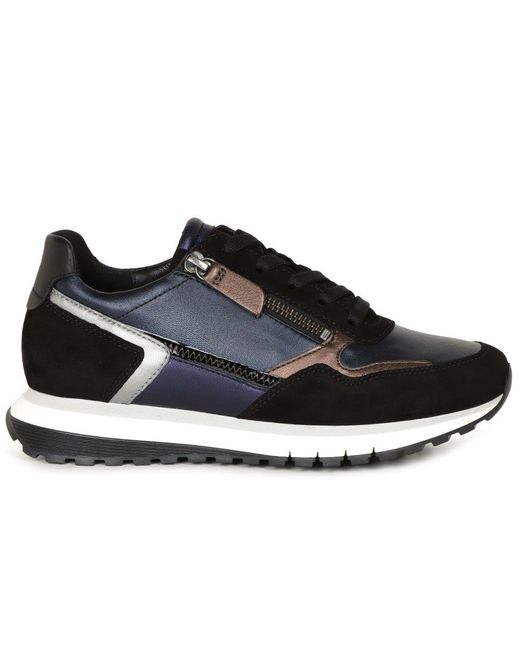 Gabor Black Hollywell Trainers