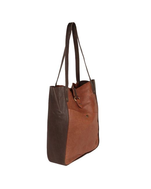 Lakeland Leather Brown Hartsop Tote Bag