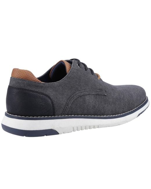 Hush Puppies Blue Bruce Lace Up Shoes for men