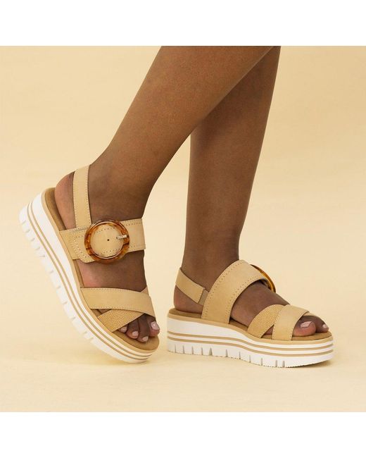 Lunar (GRS) Metallic Elise Sandals