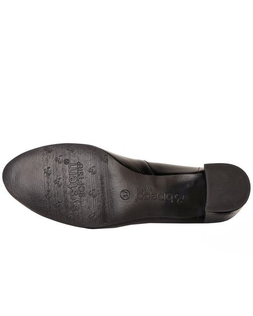 Bioeco Black Daphne Court Shoes