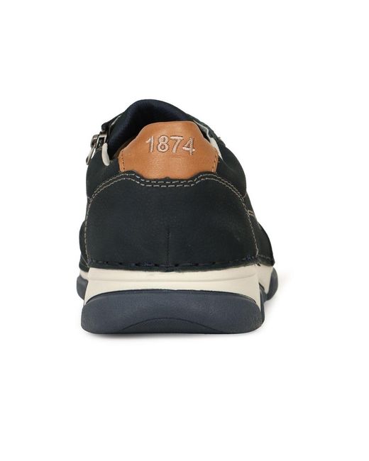 Rieker Blue Loredo Shoes for men
