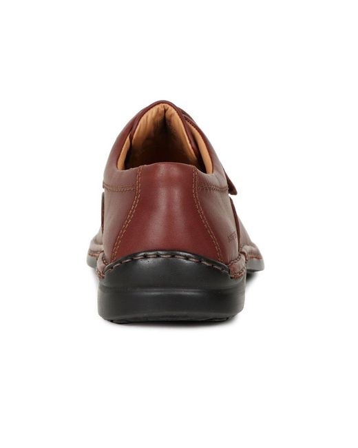 Josef Seibel Red Vigo 14 Riptape Shoes for men