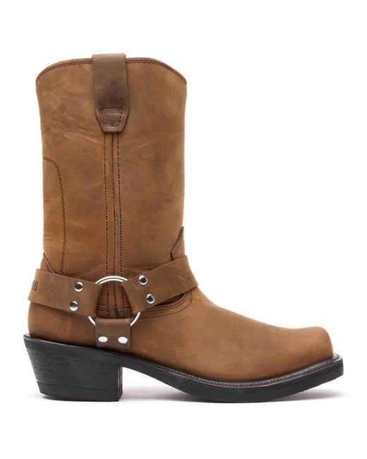 Durango Brown Harness Western Boots