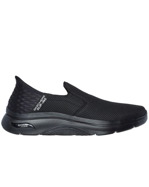 Skechers Blue Go Walk Arch Fit 2.0 Hands Free Wide Trainers for men