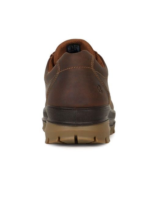 Ecco Brown Rugged Track Walking Shoes for men