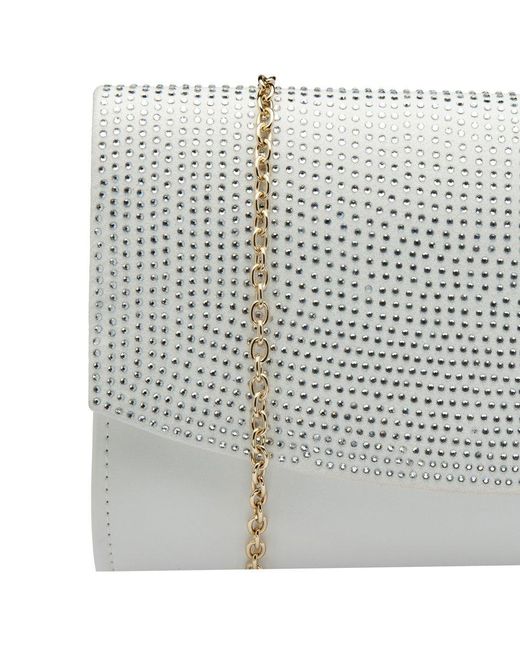 Lotus Metallic Trance Clutch Bag