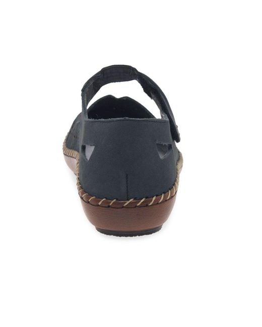 Rieker Blue Deloris Shoes