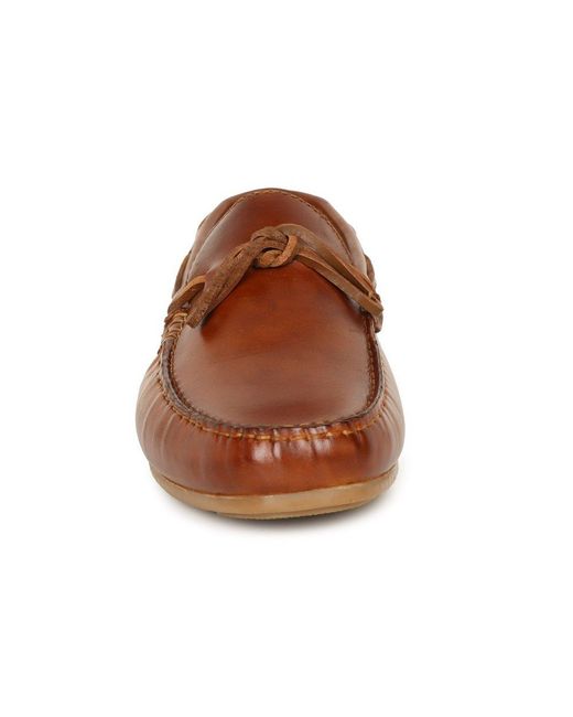 Base London Brown Brooks Loafers