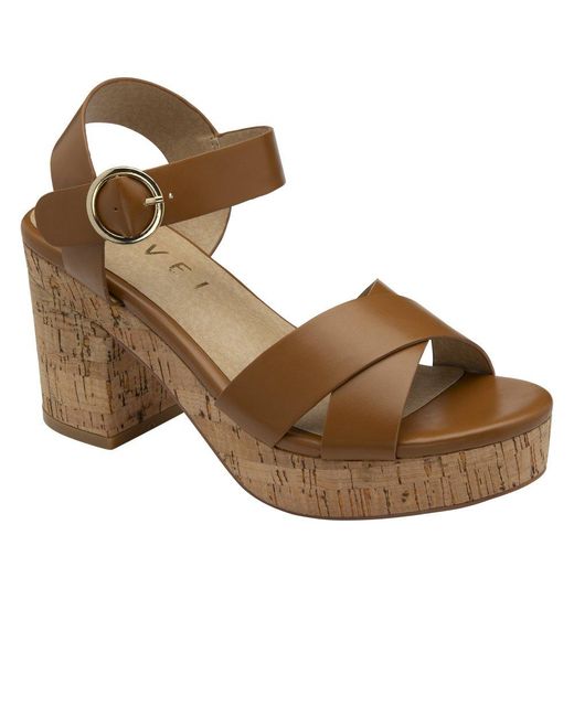 Ravel Brown Ghent Heeled Sandals