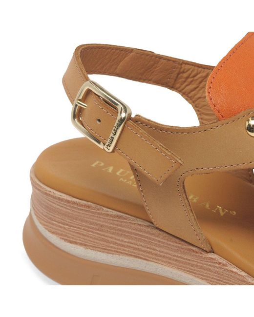 Paula Urban Brown Riviera Ii Sandals