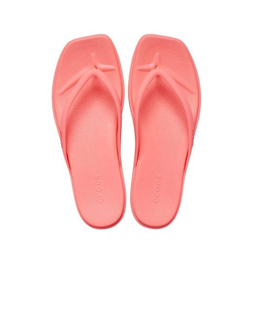 CROCSTM Pink Miami Flip Sandals