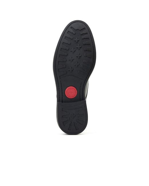 Base London Black Surrey Lace Up Shoes for men