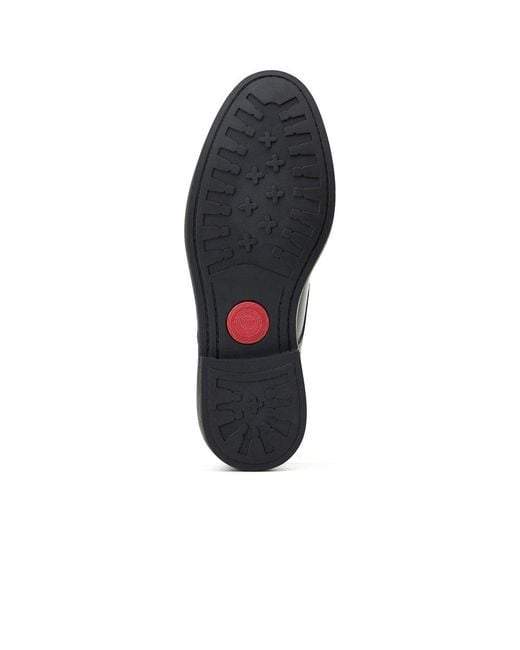 Base London Black Surrey Lace Up Shoes for men